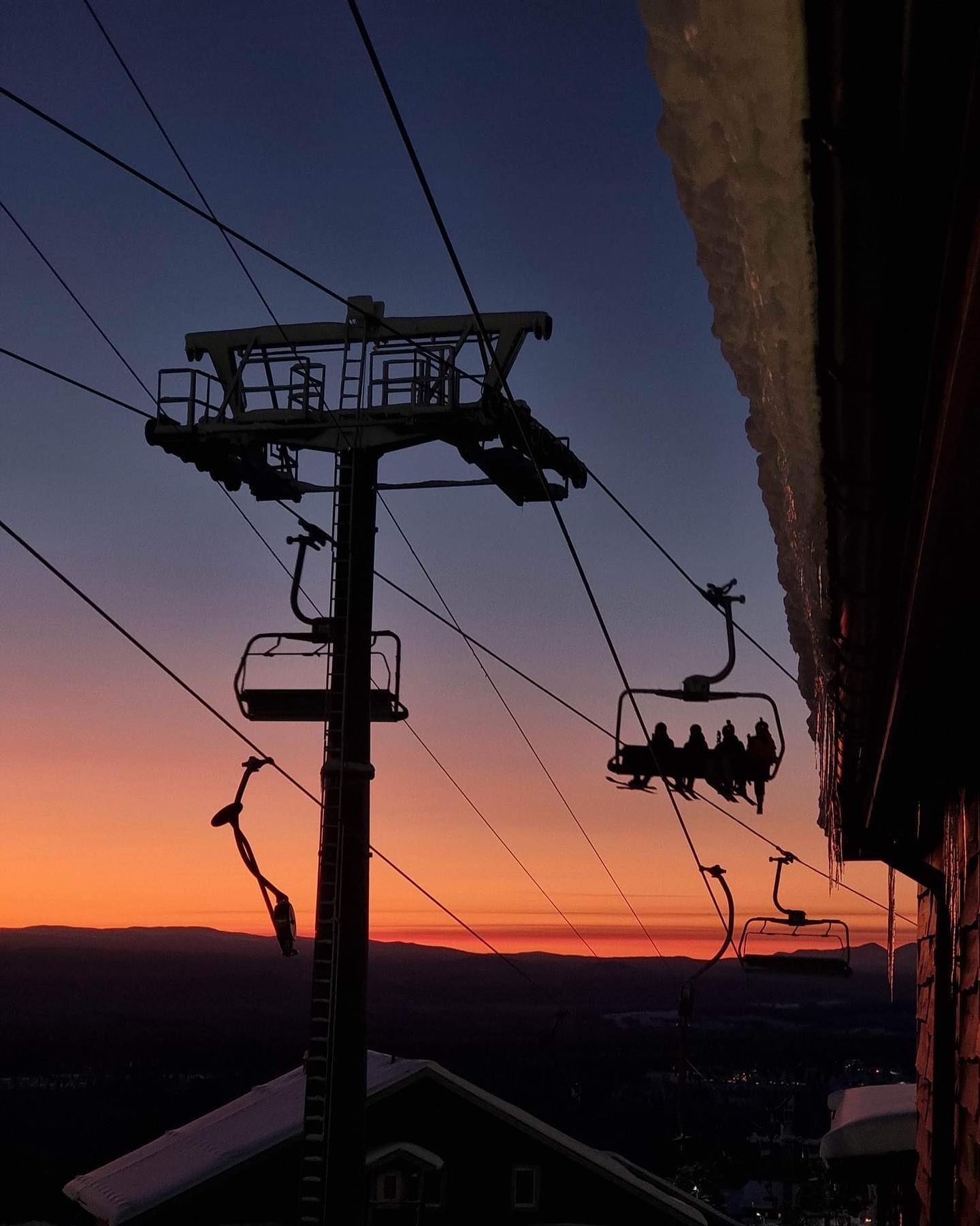 Solen går ner i backen